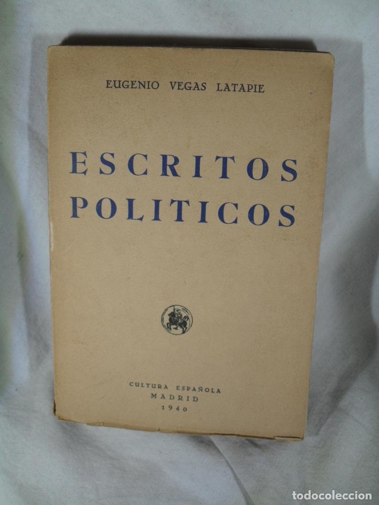 Libri di seconda mano: ESCRITOS POLITICOS - EUGENIO VEGAS LATAPIE