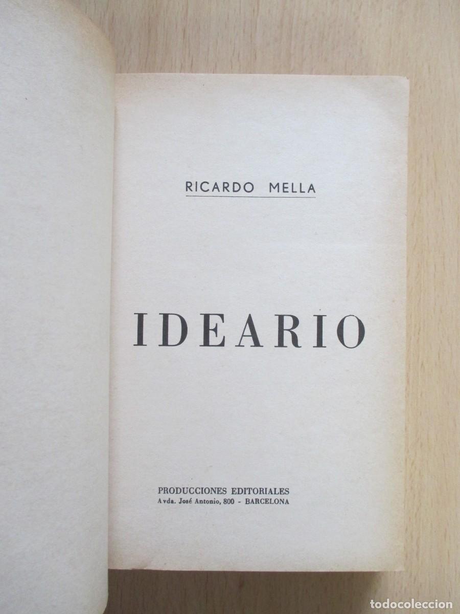 Libros de segunda mano: Ideario, de Ricardo Mella - Foto 3