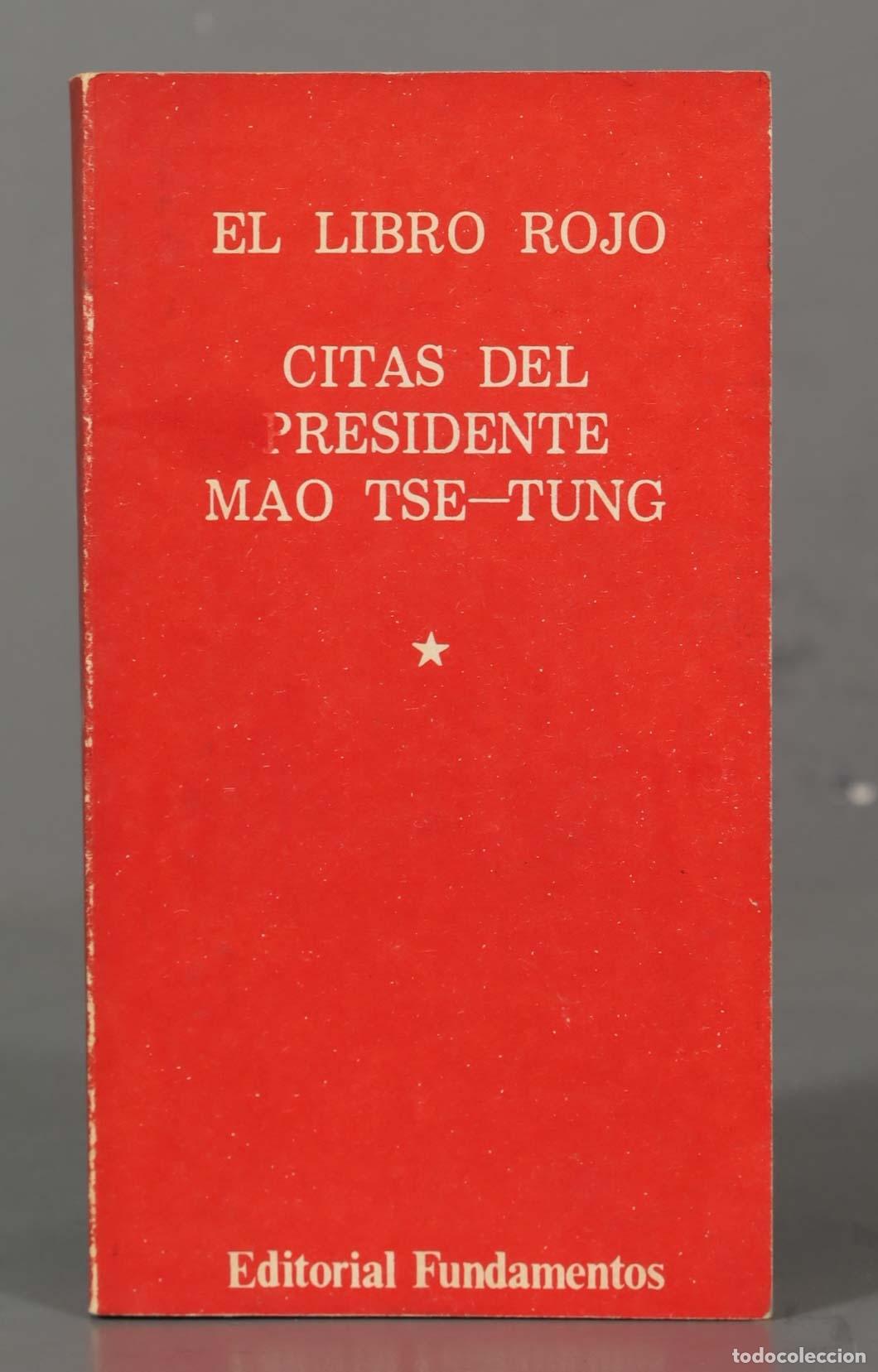 Second hand books: EL LIBRO ROJO CITAS DEL PRESIDENTE MAO TSE&mdash;TUNG