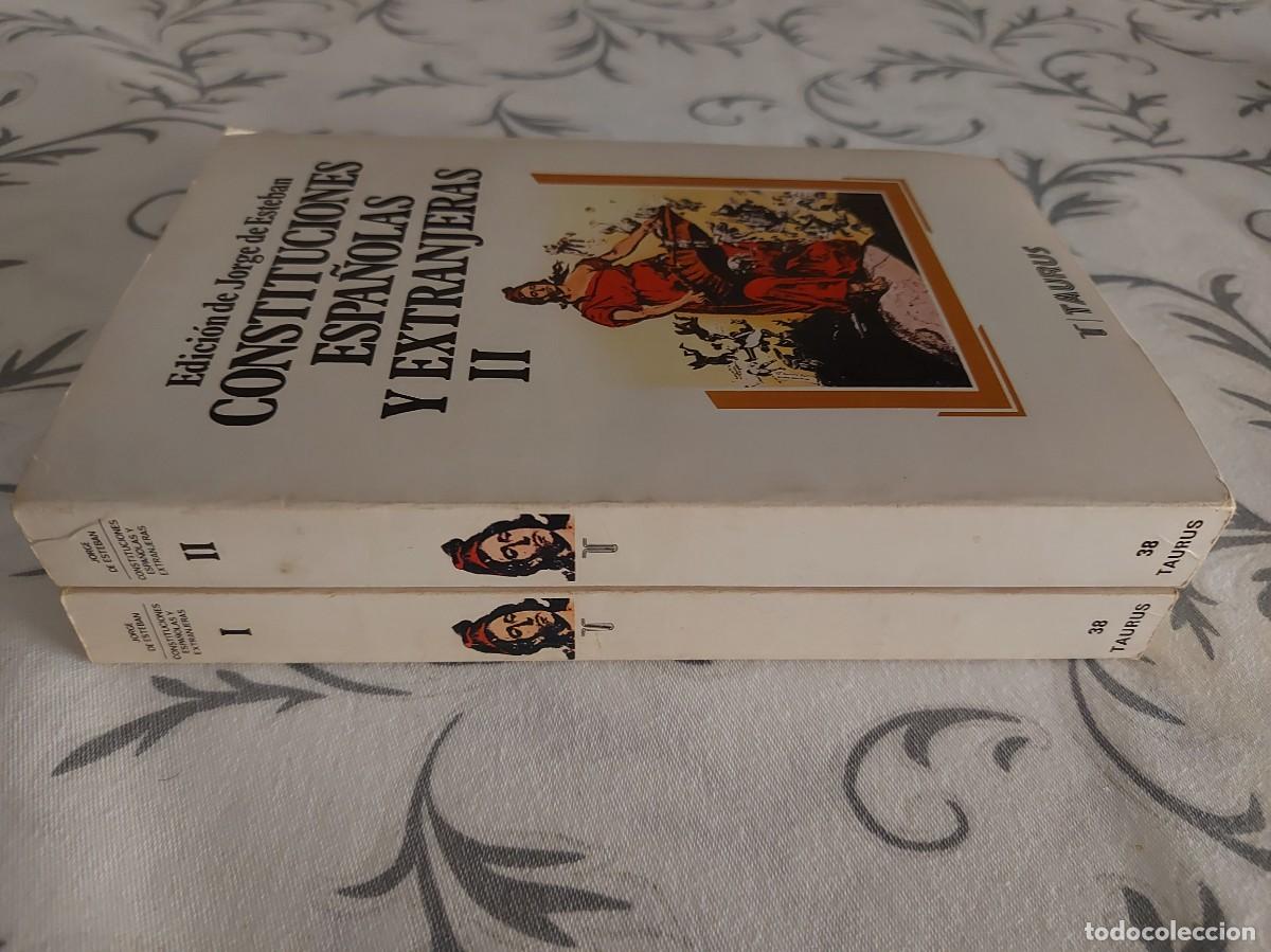Libros de segunda mano: Constituciones espa&ntilde;olas y extranjeras. Edici&oacute;n de Jorge de Esteban. 1977 - Foto 2