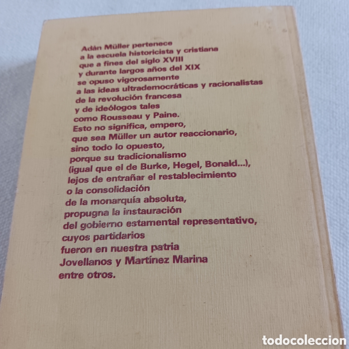 Libros de segunda mano: Elementos de Pol&iacute;tica de A.M&uuml;ller - Foto 3