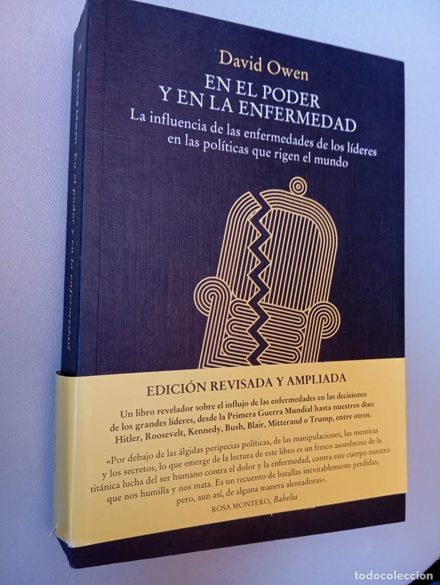 Libros de segunda mano: En el poder y en la enfermedad-David Owen-Siruela2013. nuevo* - Foto 1
