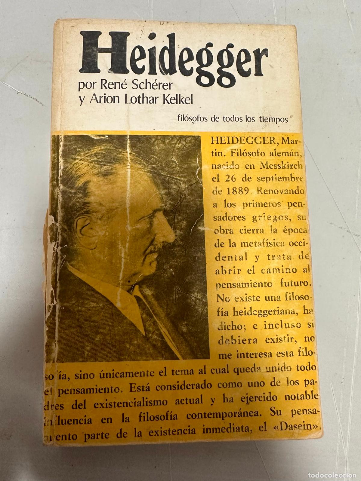 Libros de segunda mano: Heidegger - Rene Scherer y Arion Lothar Kelkel - Foto 1