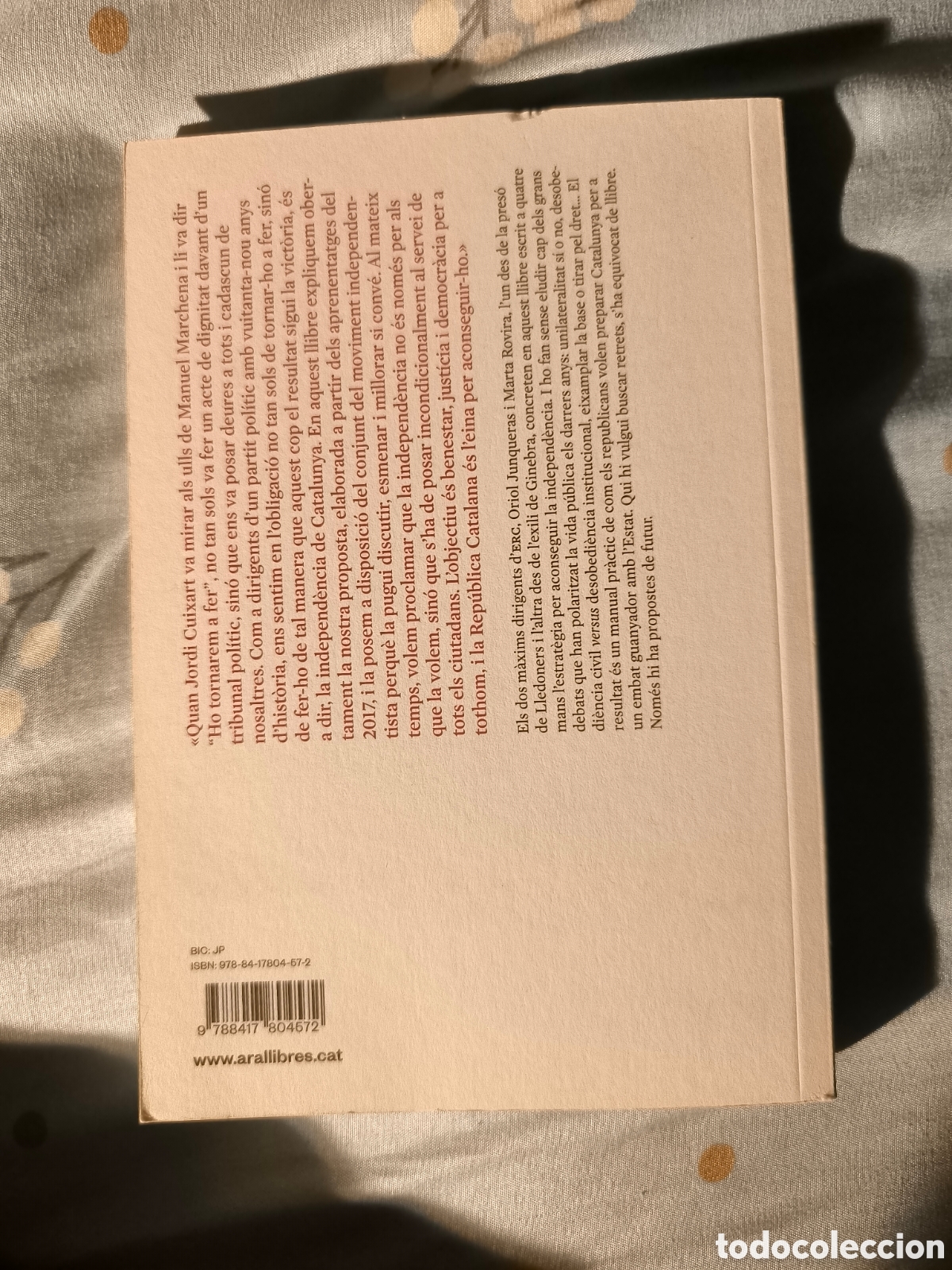 Libros de segunda mano: Tornarem a v&egrave;ncer de Junqueras i Rovira - Foto 2