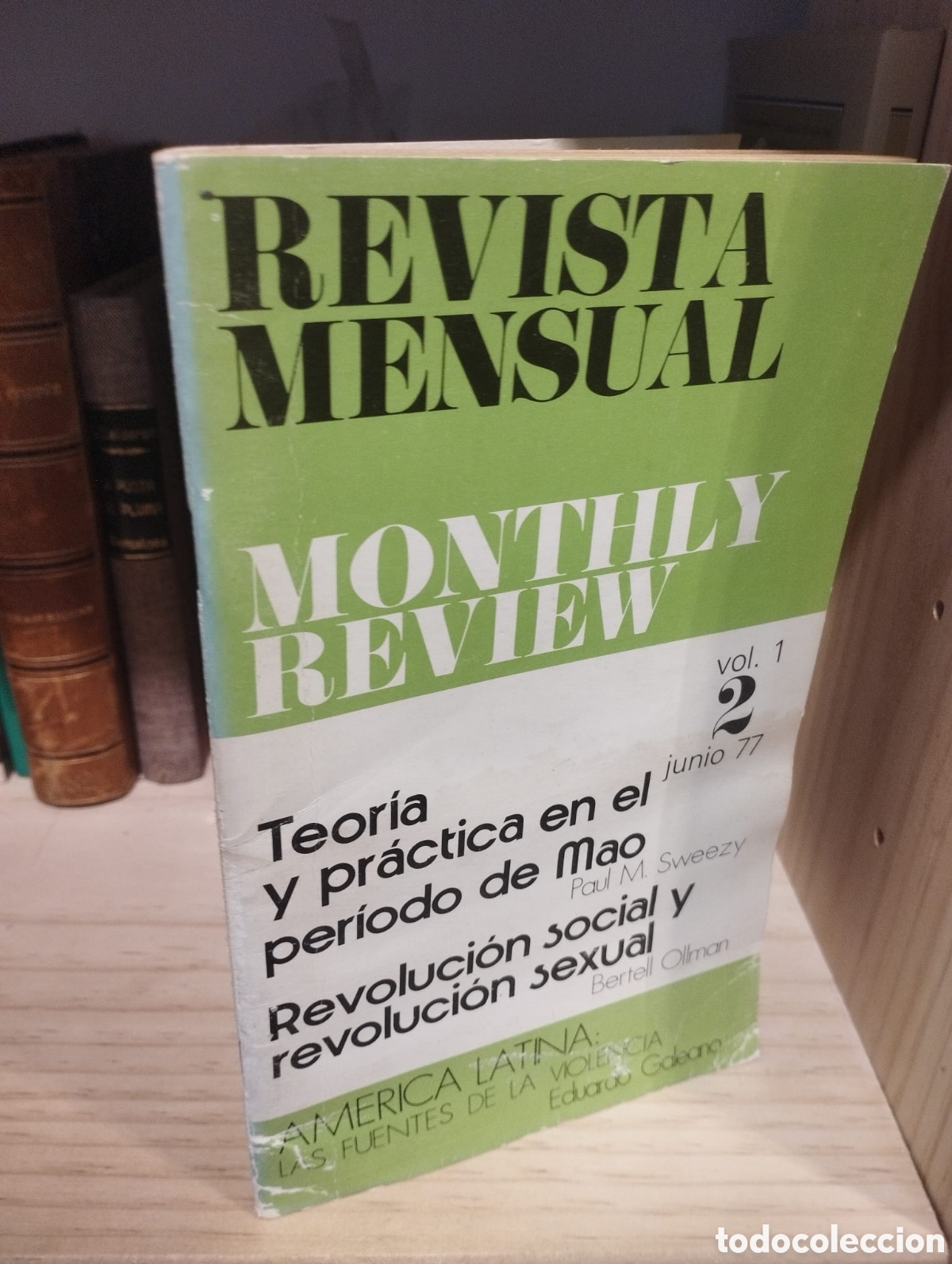 Second hand books: Revista Monthly Review. Vol. 1/2. Junio 1977. Teor&iacute;a y pr&aacute;ctica en el per&iacute;odo Mao