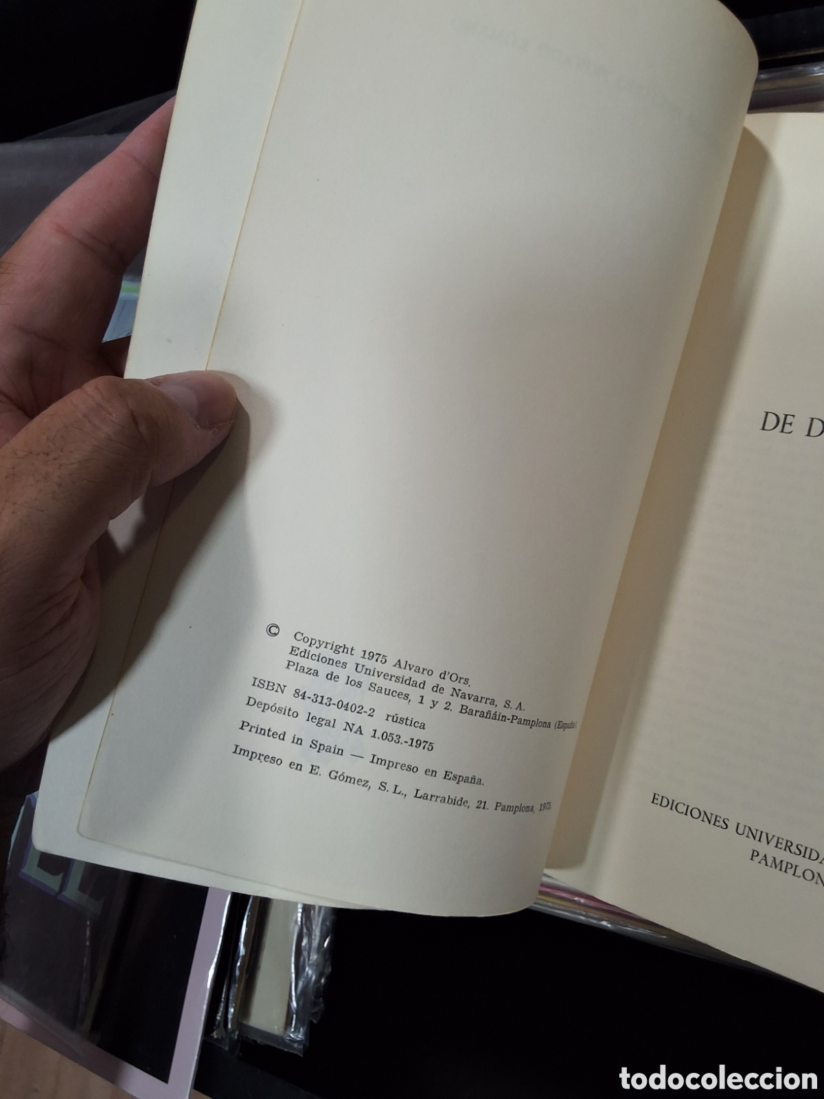 Libros de segunda mano: ELEMENTOS DE DERECHO PRIVADO ROMANO - A. DORS - Foto 4