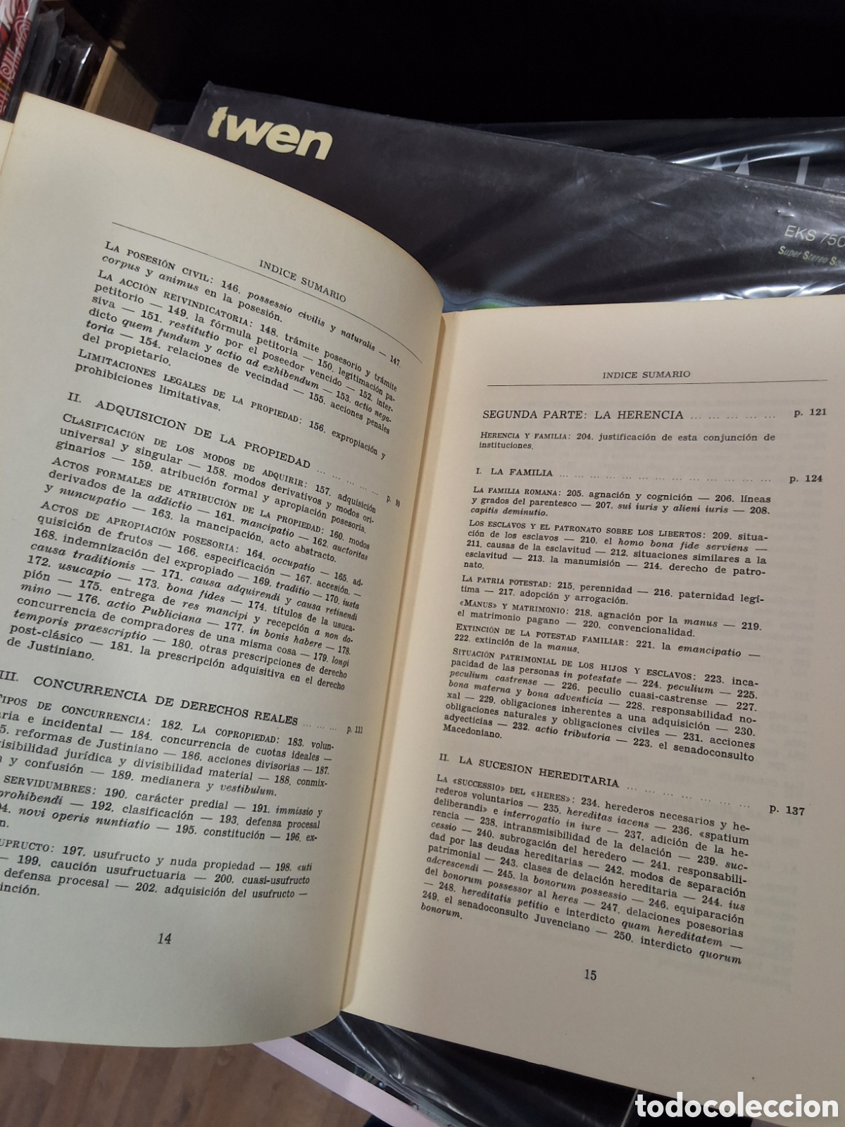 Libros de segunda mano: ELEMENTOS DE DERECHO PRIVADO ROMANO - A. DORS - Foto 7
