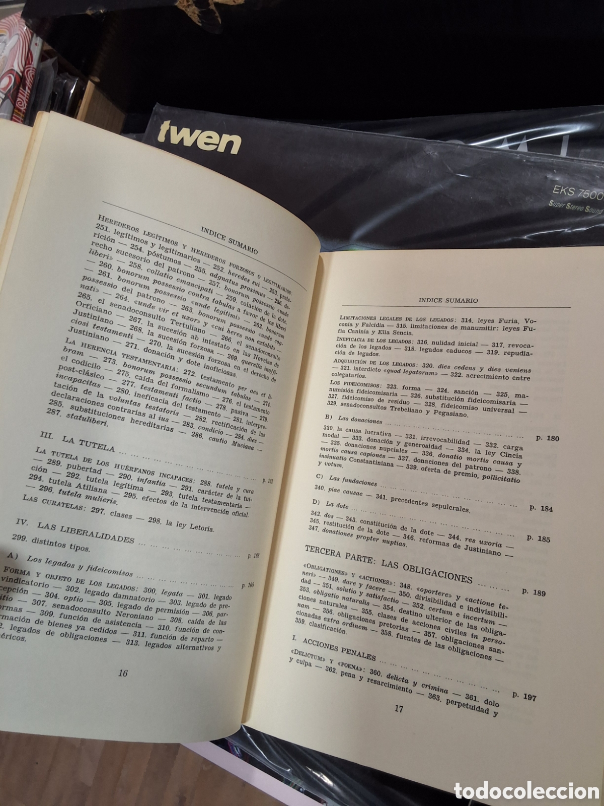Libros de segunda mano: ELEMENTOS DE DERECHO PRIVADO ROMANO - A. DORS - Foto 8