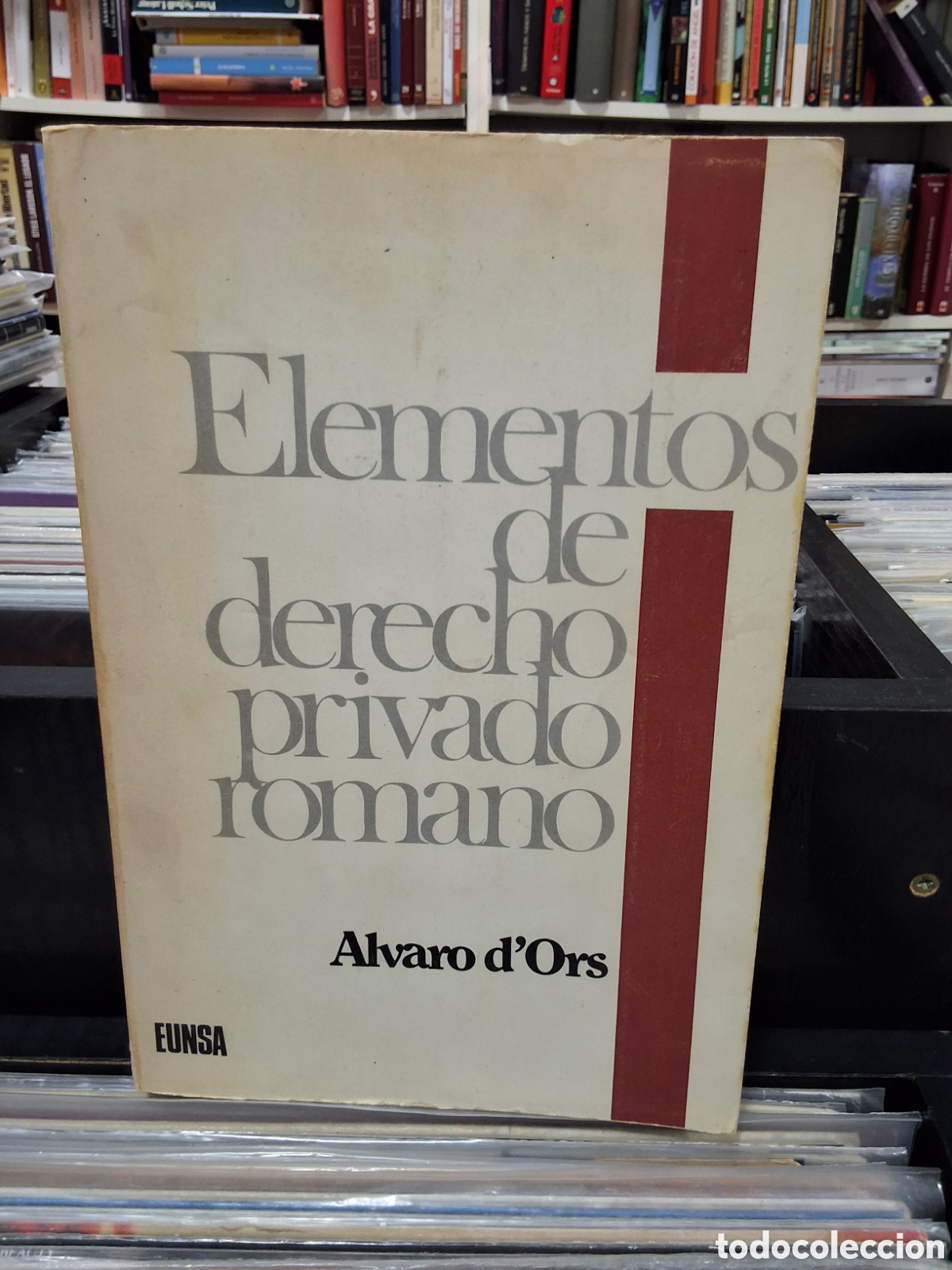 Libros de segunda mano: ELEMENTOS DE DERECHO PRIVADO ROMANO - A. DORS - Foto 1