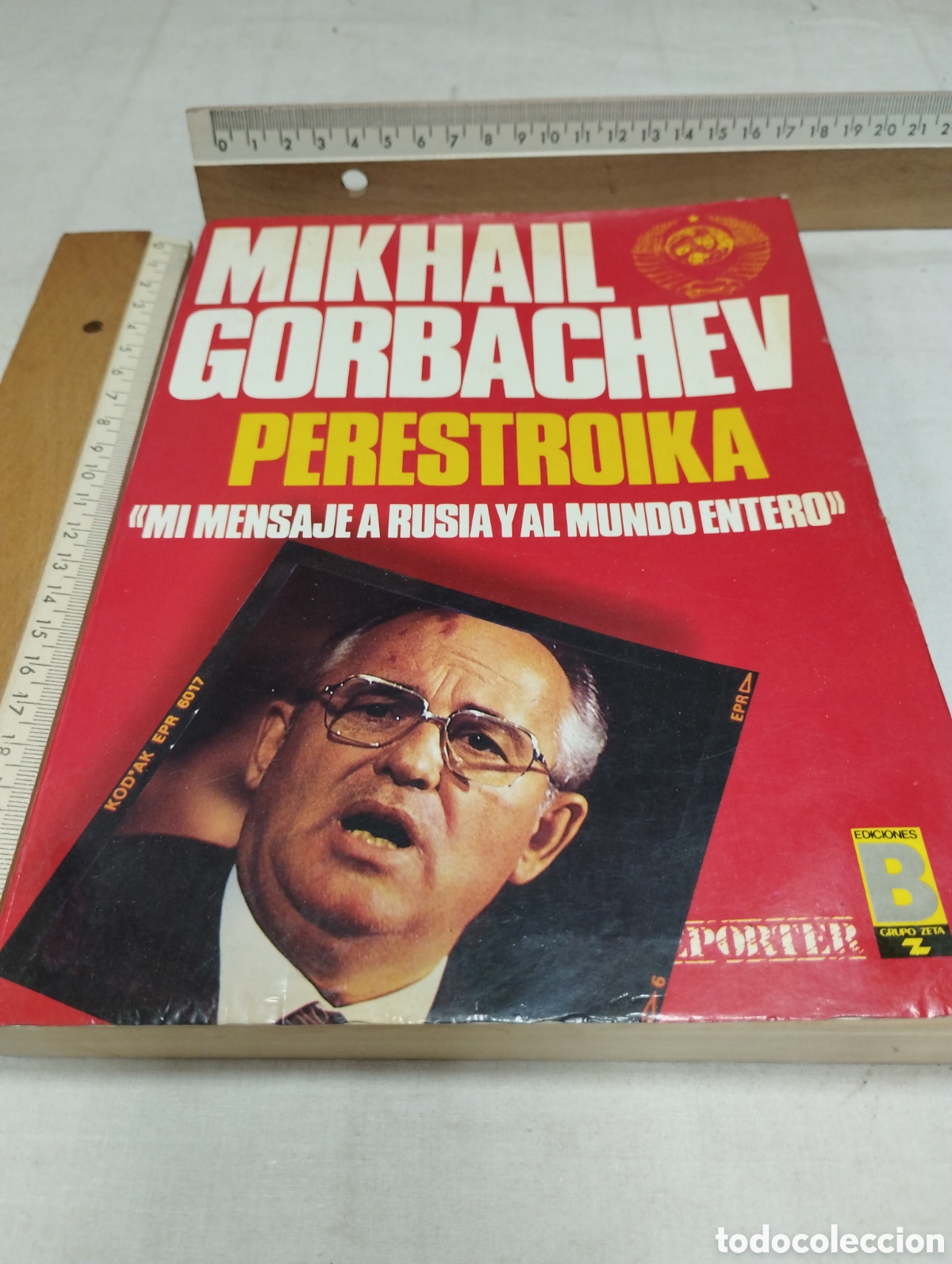 Libros de segunda mano: Mikhail Gorbachev. Perestroika. Ediciones B, 1987 - Foto 1