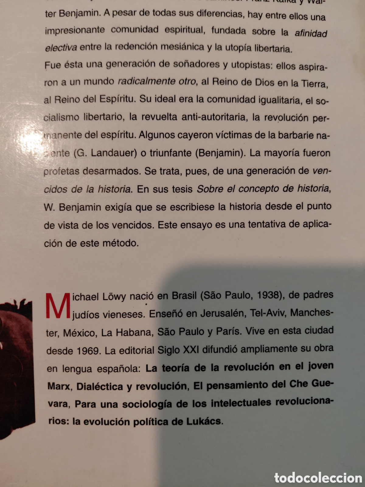 Libros de segunda mano: Michael Lowy. Redenci&oacute;n y utop&iacute;a - Foto 3