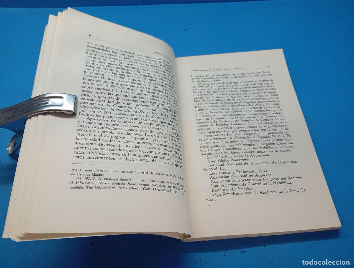Libros de segunda mano: R&Eacute;GIMEN DE PARTIDOS.- E.E. SCHATTSCHNEIDER - Foto 4