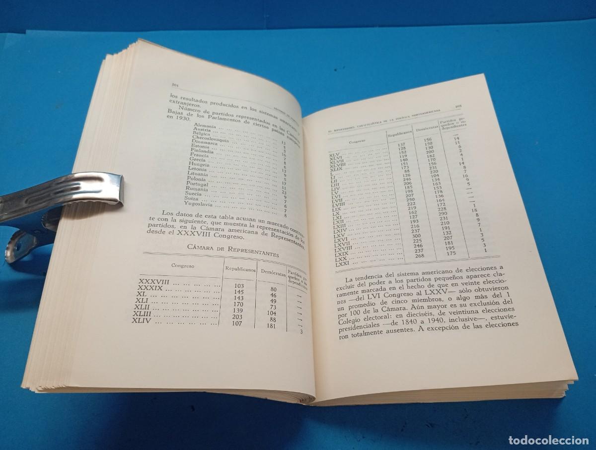 Libros de segunda mano: R&Eacute;GIMEN DE PARTIDOS.- E.E. SCHATTSCHNEIDER - Foto 5