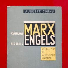 Auguste Corn Carlos Marx federico Engels Del Compra Venta En auguste-corn-carlos-marx-federico-engels-del-compra-venta-en