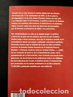 Libros de segunda mano: Poder y terror - Noam Chomsky - RBA, 2003 - Foto 2