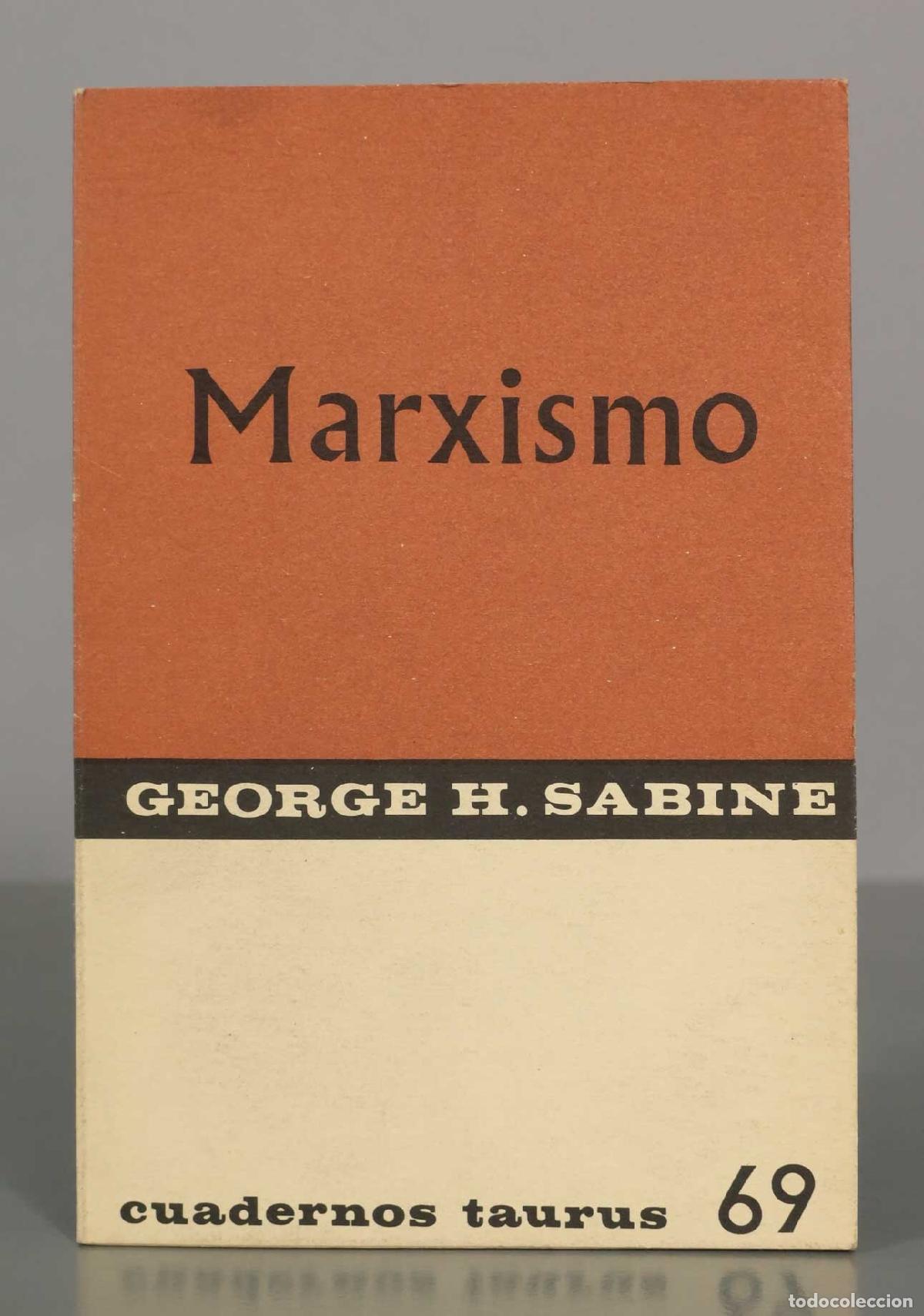 Libros de segunda mano: Marxismo. GEORGE H. SABINE.