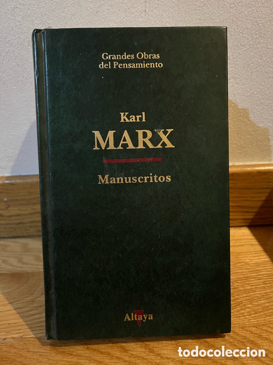 Gebrauchte B&uuml;cher: Grandes Obras del Pensamiento Karl MARX Manuscritos