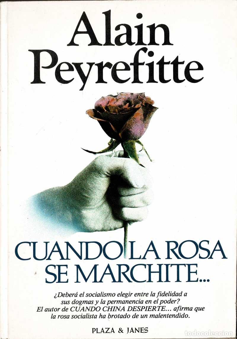 Libros de segunda mano: Cuando la rosa se marchite - Alain Peyrefitte - Foto 1