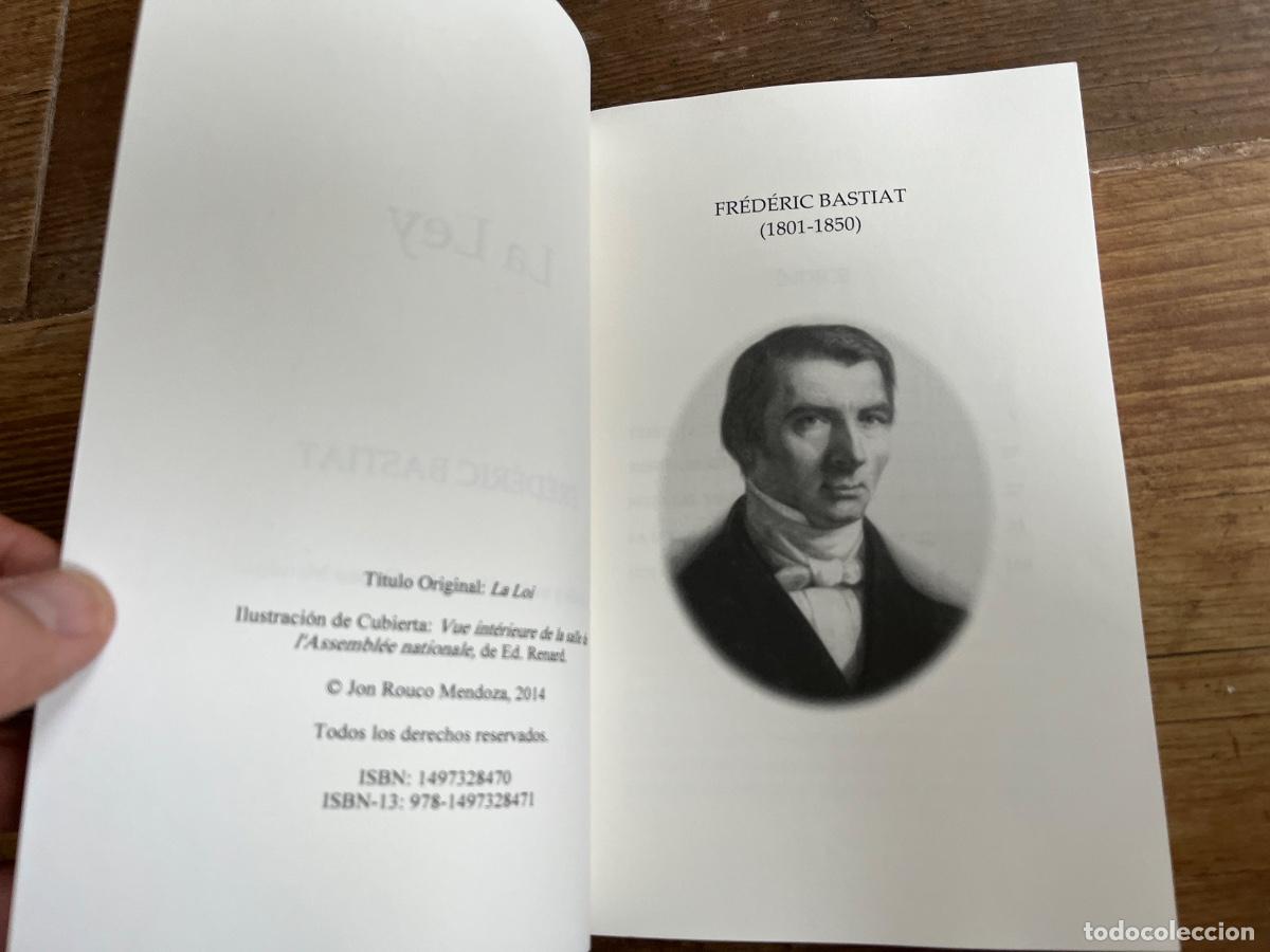 Libros de segunda mano: La ley - Fr&eacute;d&eacute;ric Bastiat - Foto 6