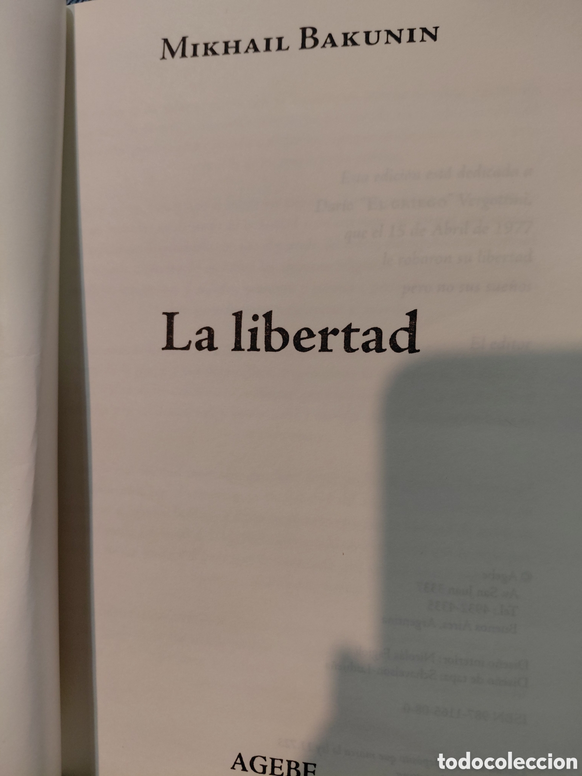 Libros de segunda mano: M. Bakunin. La libertad - Foto 2
