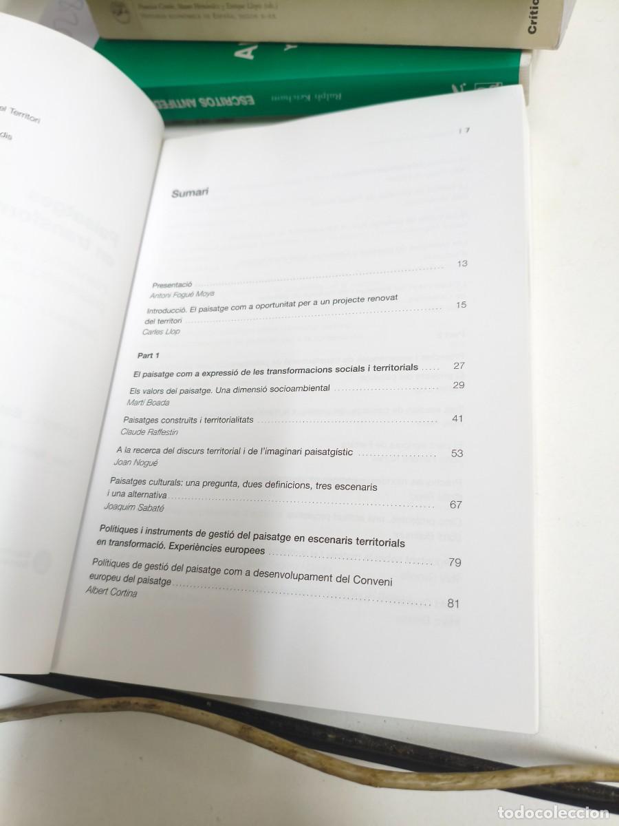Libros de segunda mano: Carles Llop. Paisatges en transformaci&oacute;. - Foto 2