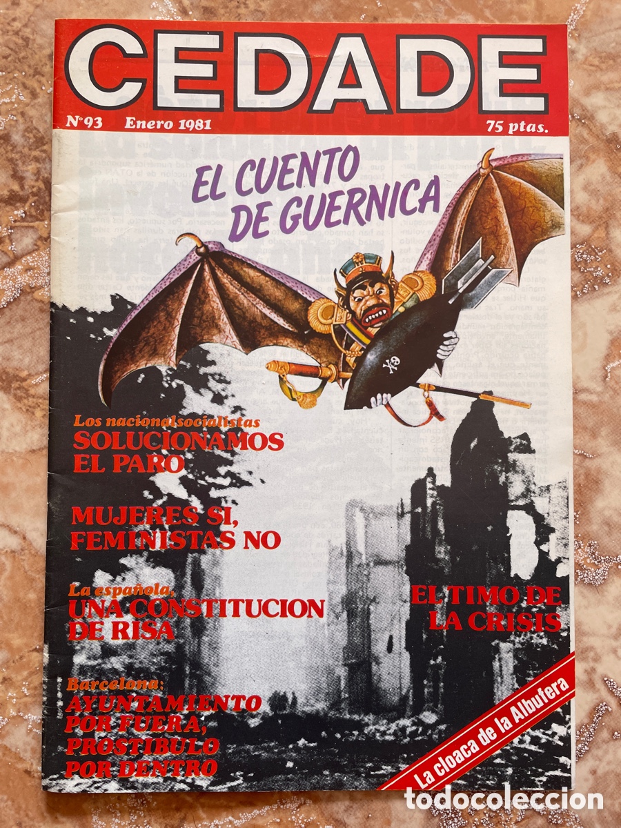 Libros de segunda mano: Revista CEDADE n&uacute;mero 93 (1981) - Foto 1