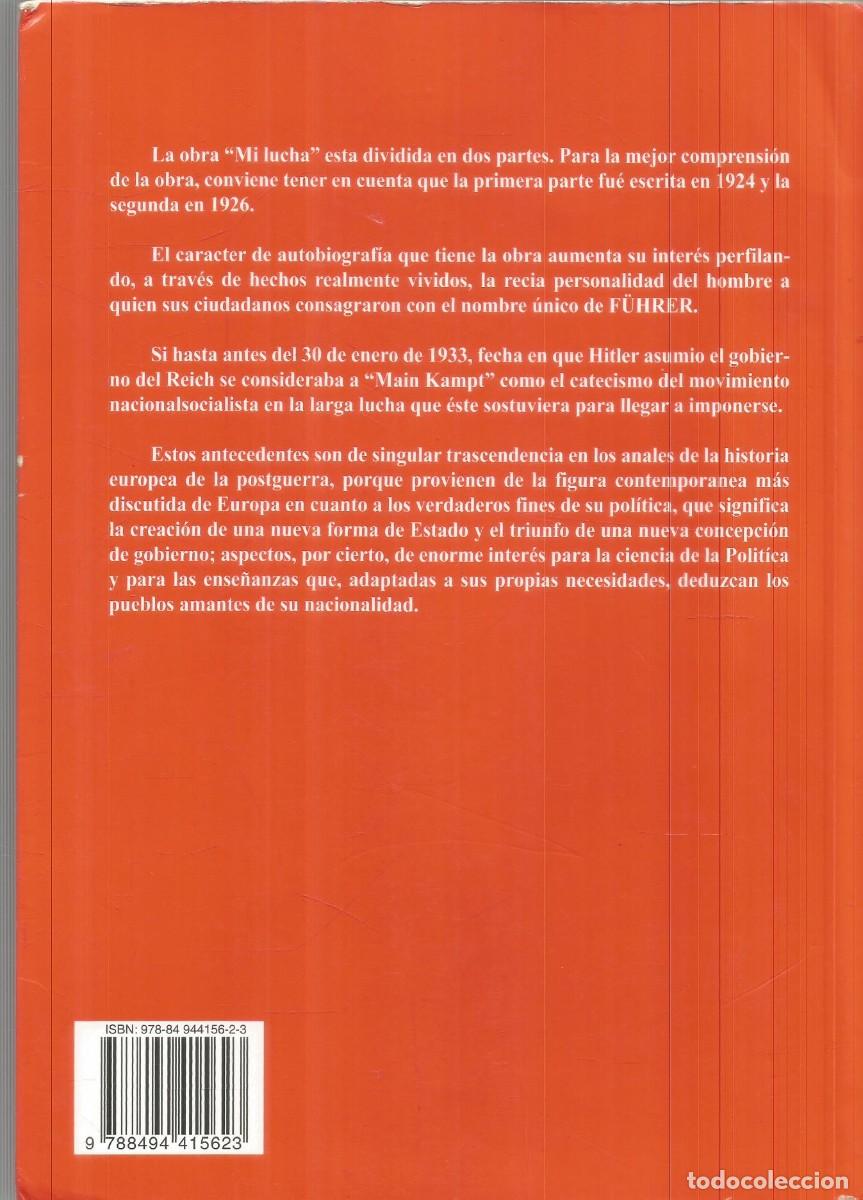 Libros de segunda mano: ADOLF HITLER. MI LUCHA. - Foto 2