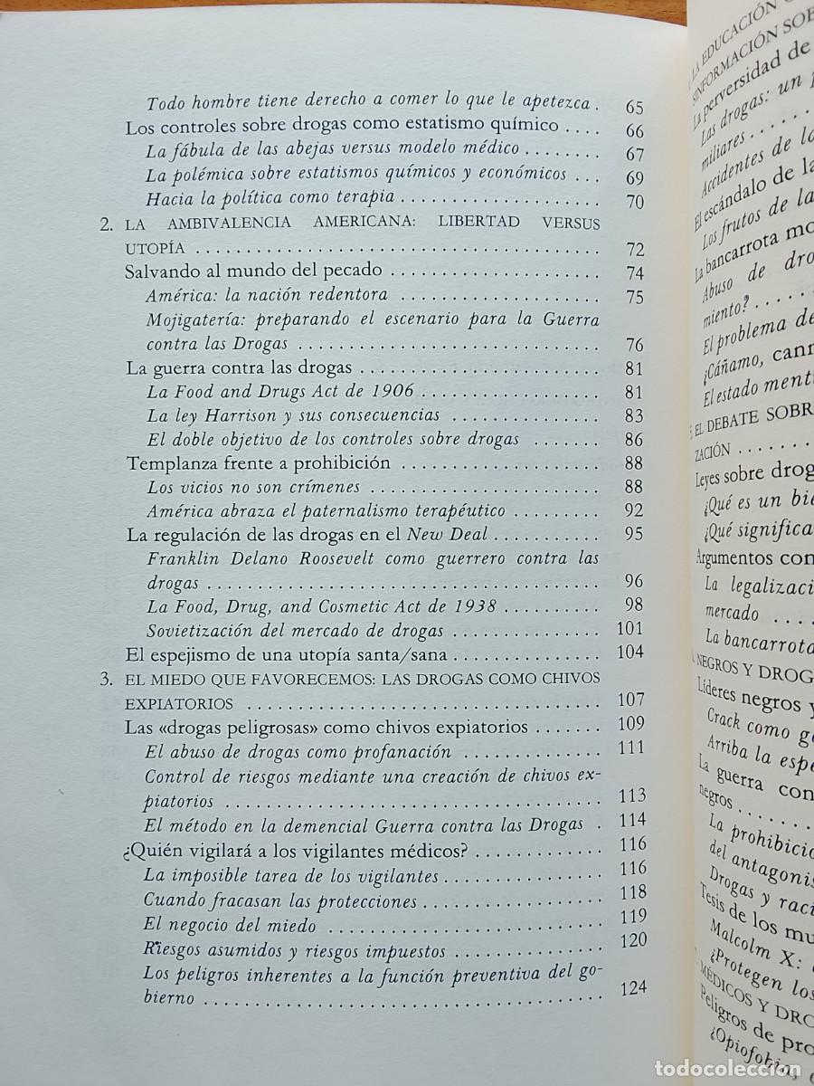 Libros de segunda mano: Thomas Szasz. Nuestro derecho a las drogas - Foto 5