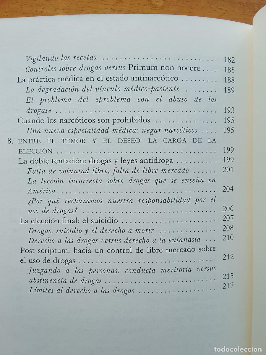 Libros de segunda mano: Thomas Szasz. Nuestro derecho a las drogas - Foto 7