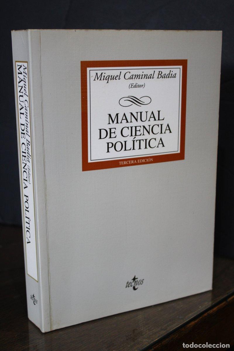 Second hand books: Manual de Ciencia Pol&iacute;tica - Caminal Badia, Miquel. (editor)