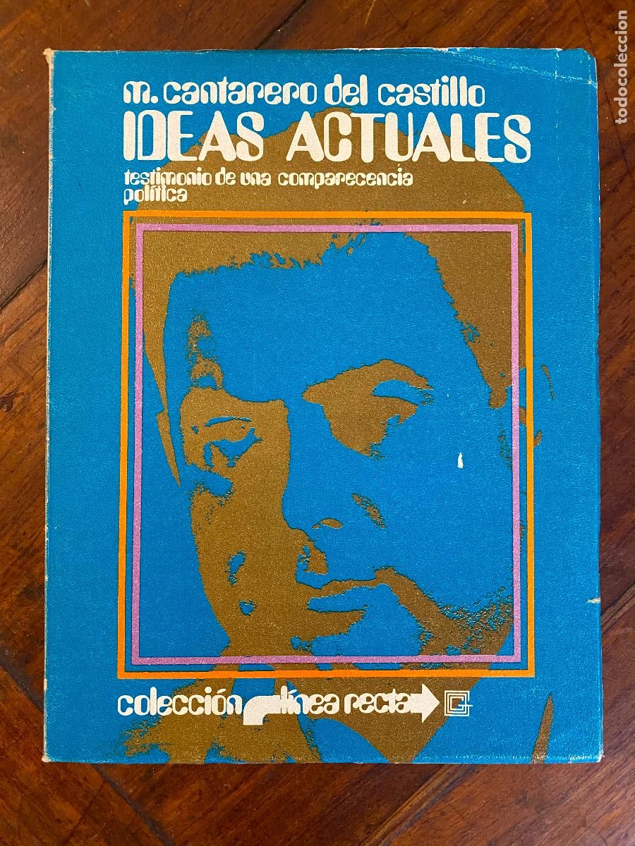 Libros de segunda mano: Ideas actuales. Testimonio de una comparecencia pol&iacute;tica. M. Cantarero del Castillo