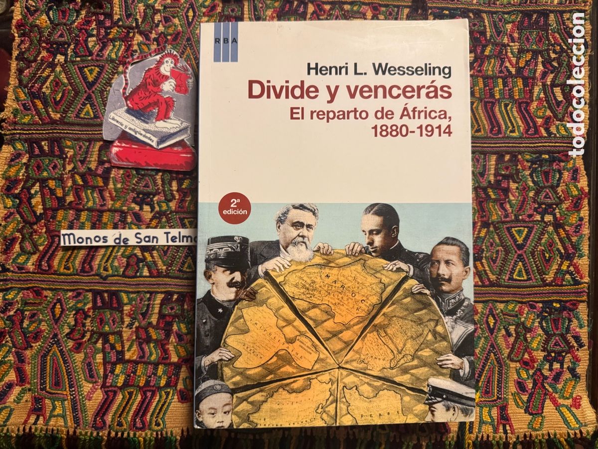 Libros de segunda mano: Divide y vencer&aacute;s Henri Wesseling El reparto de &Aacute;frica \\ Subrayado a l&aacute;piz