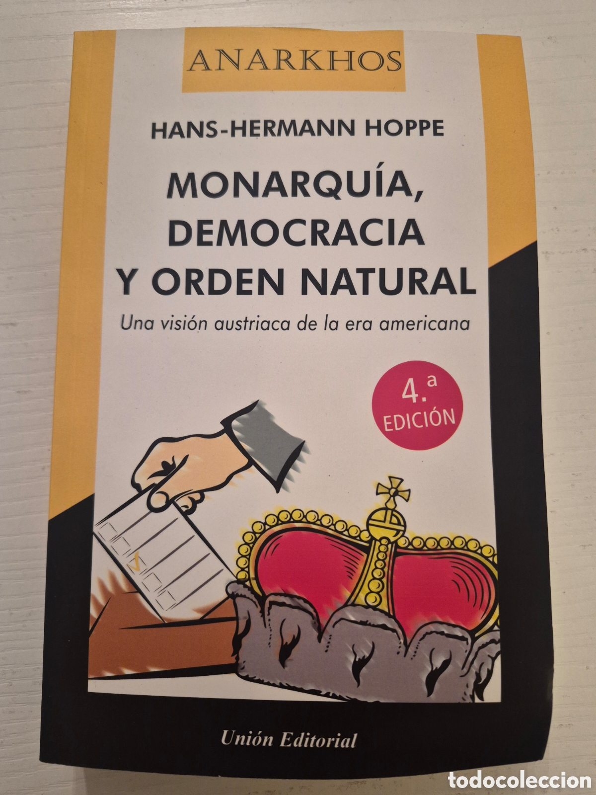 Libros de segunda mano: Monarqu&iacute;a, democracia y orden natural