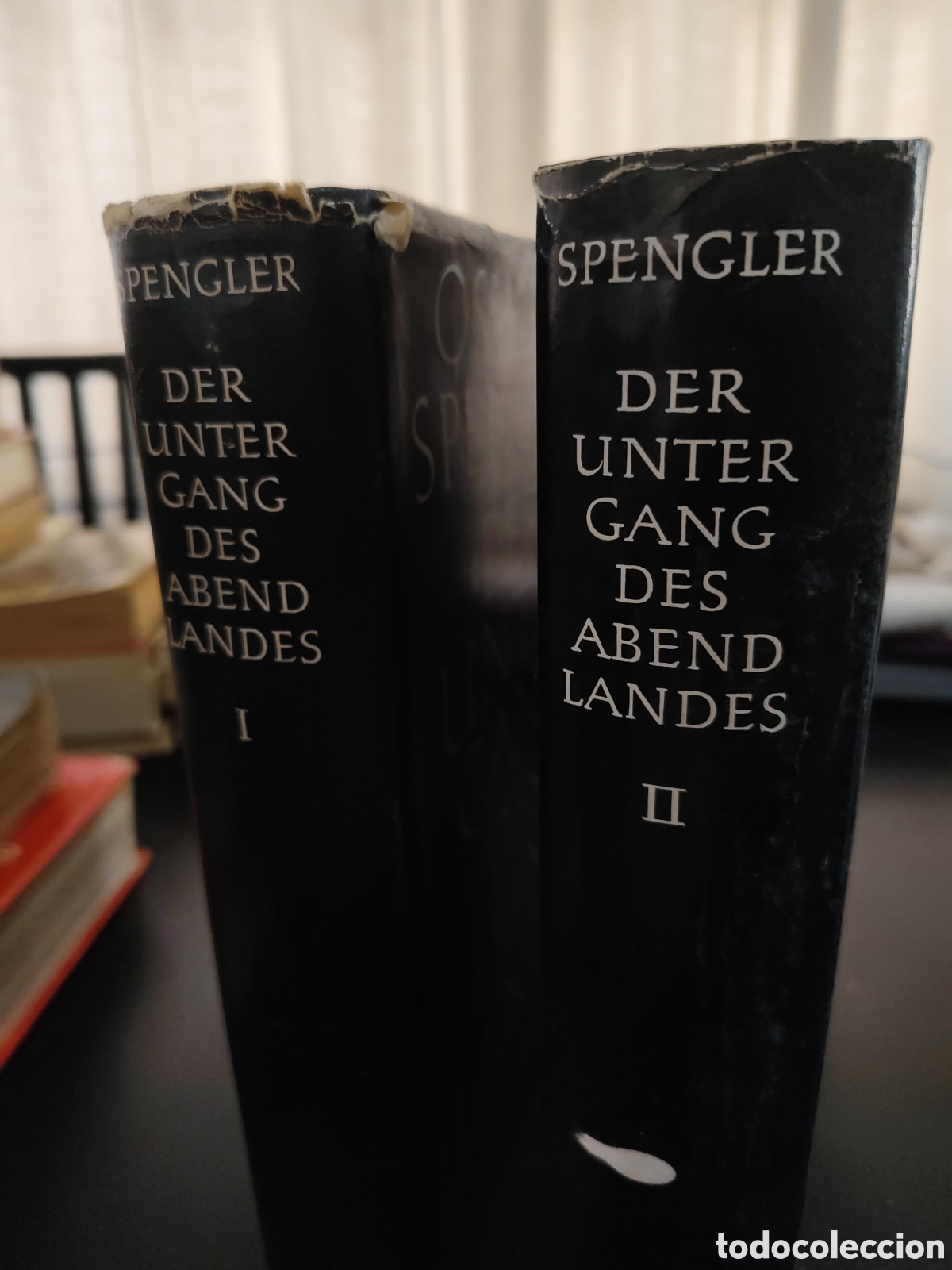 Libros de segunda mano: Libro La decadencia de occidente editado en alem&aacute;n