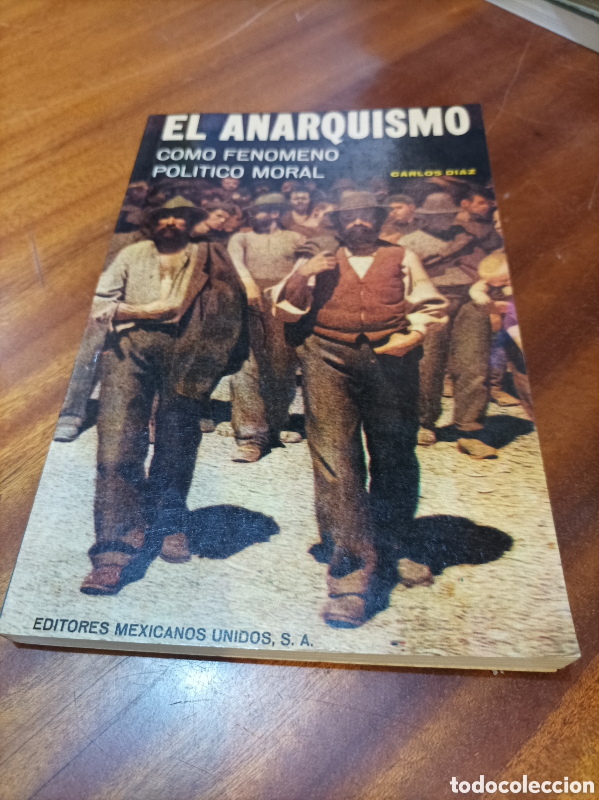 Libros de segunda mano: EL ANARQUISMO COMO FEN&Oacute;MENO POL&Iacute;TICO MORAL.CARLOS DIAZ .