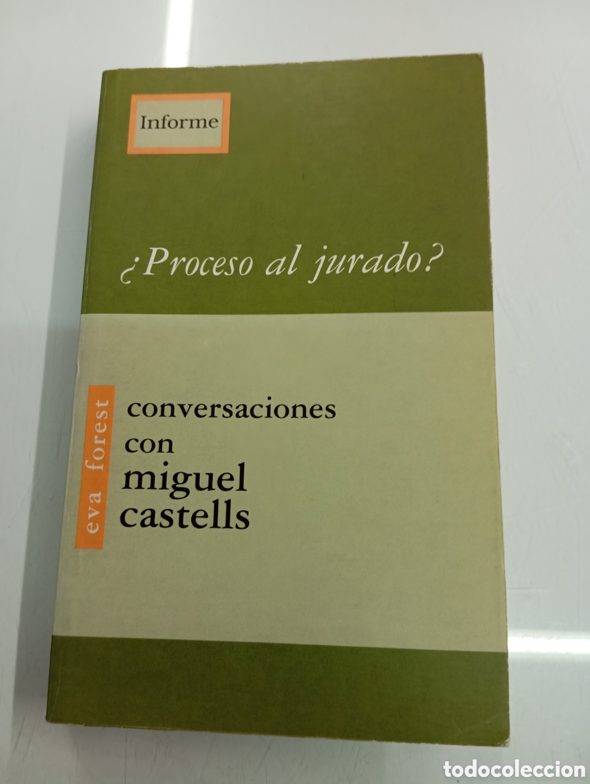 Libros de segunda mano: &iquest;Proceso al jurado? Conversaciones con Miguel Castells. Eva Forest Itsasondo ETA Nacionalismo Vasco