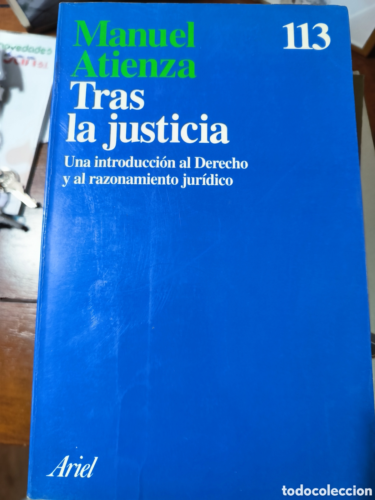 Libros de segunda mano: TRAS LA JUATICIA ( Manuel Atienza)