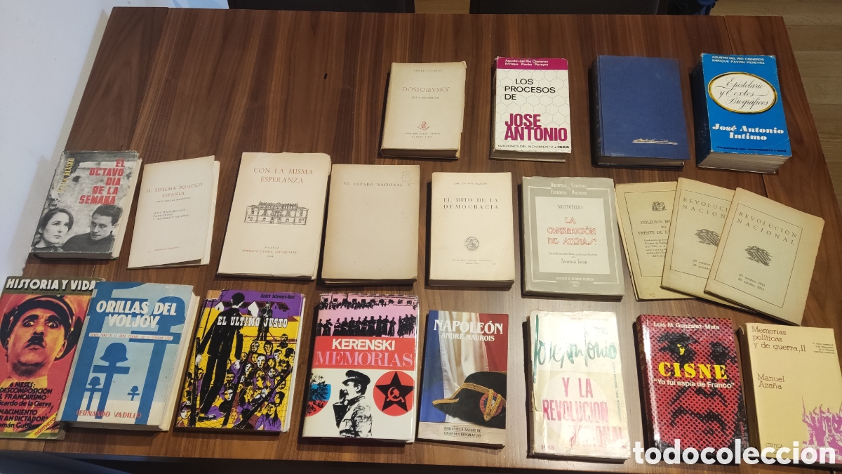 Libros de segunda mano: Lote libros pol&iacute;tica y guerra siglo XX &ndash; Aza&ntilde;a, Jos&eacute; Antonio, revoluci&oacute;n, propaganda y otros