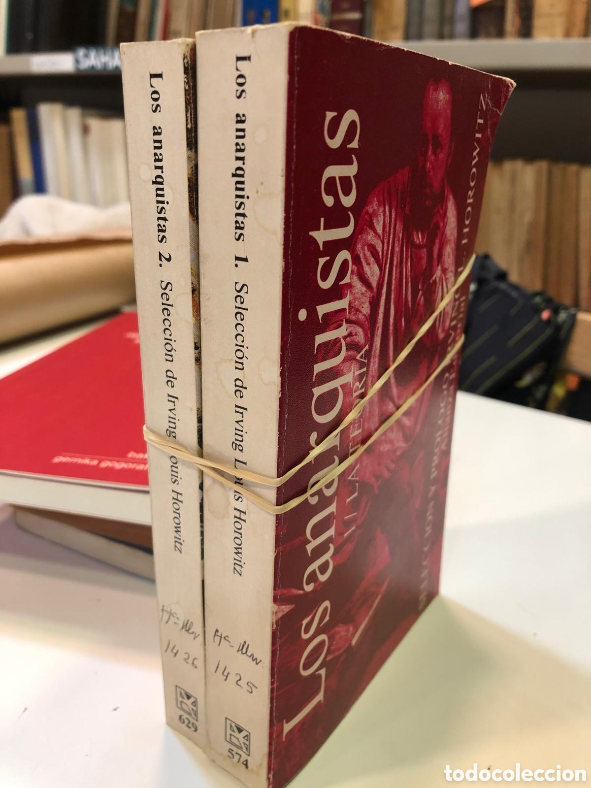 Libros de segunda mano: Los anarquistas. 2 Vols. - Irving Louis Horowitz (Comp.)