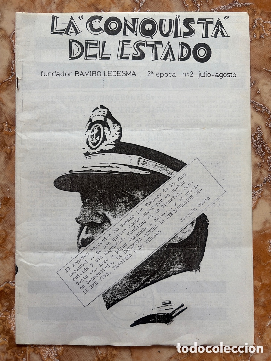 Libros de segunda mano: La &ldquo;conquista&rdquo; del estado n&uacute;mero 2 (Ramiro Ledesma)