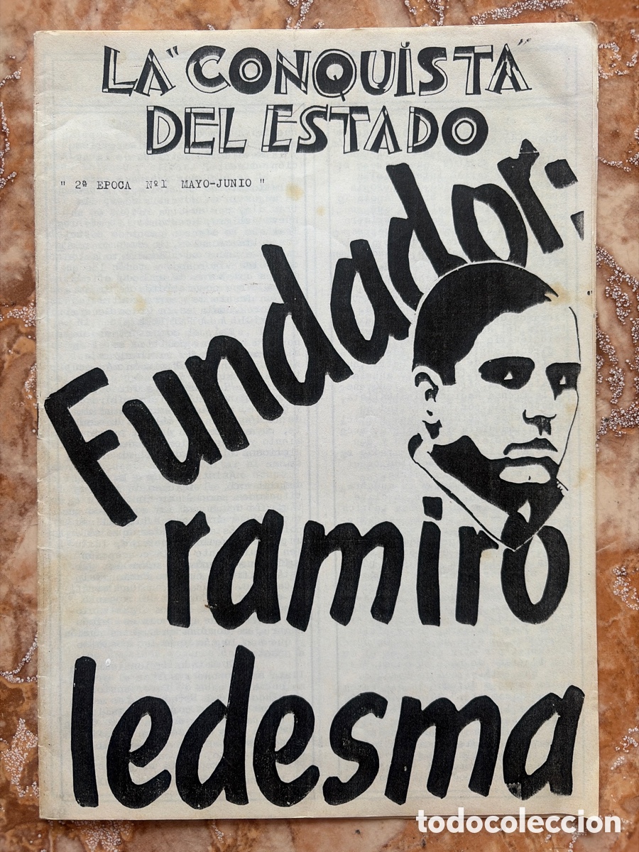 Libros de segunda mano: La &ldquo;conquista&rdquo; del estado n&uacute;mero 1 (Ramiro Ledesma)