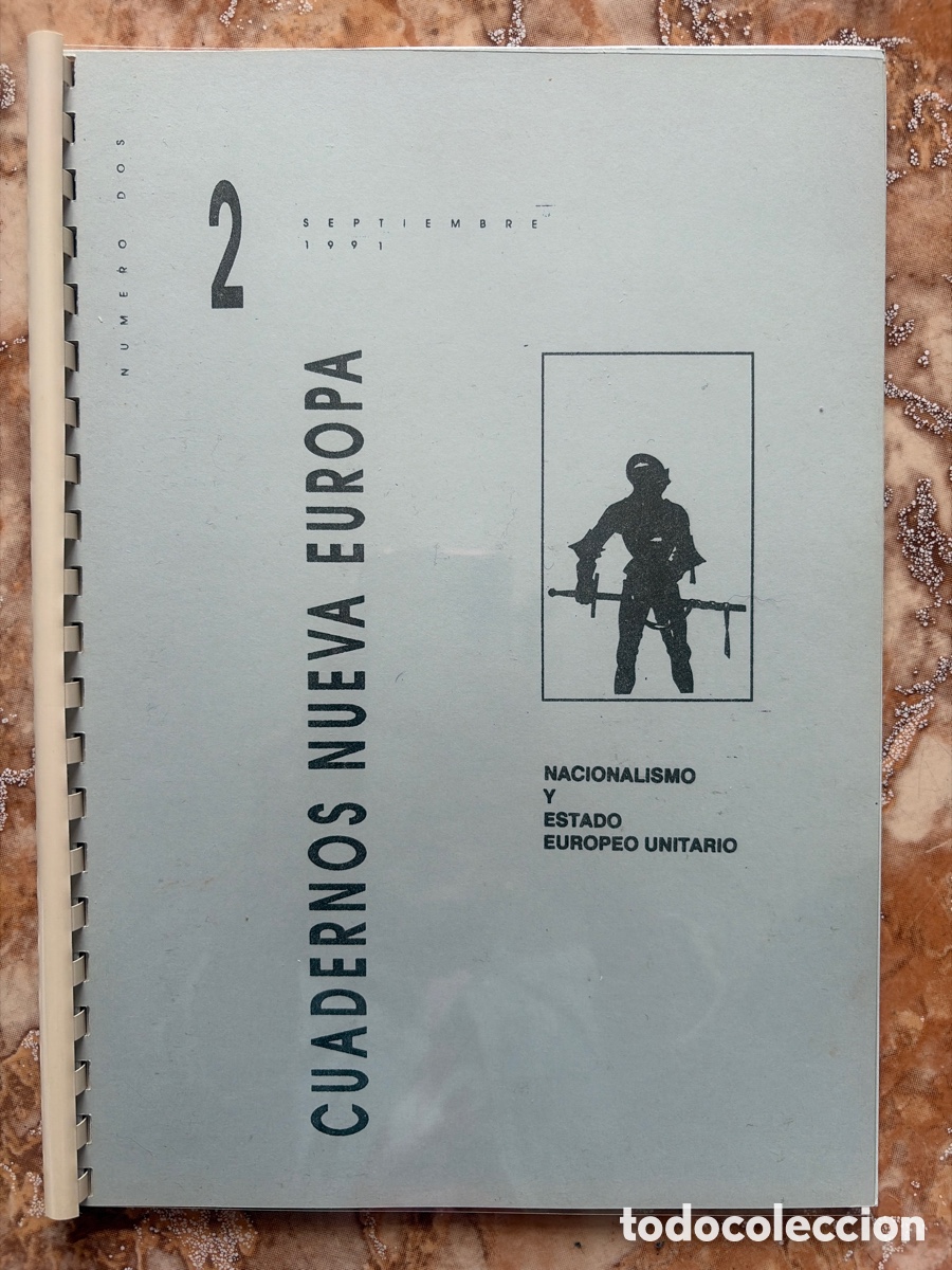 Libros de segunda mano: Cuadernos Nueva Europa n&uacute;mero 2 (1991) PNR