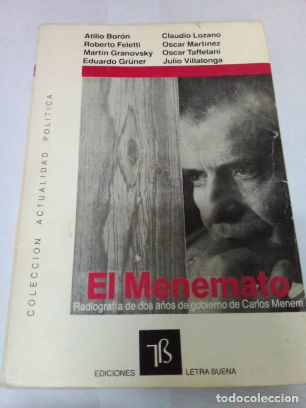 Libri di seconda mano: El menemato - Varios autores