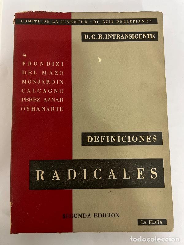 Libri di seconda mano: Definiciones radicales - Varios autores