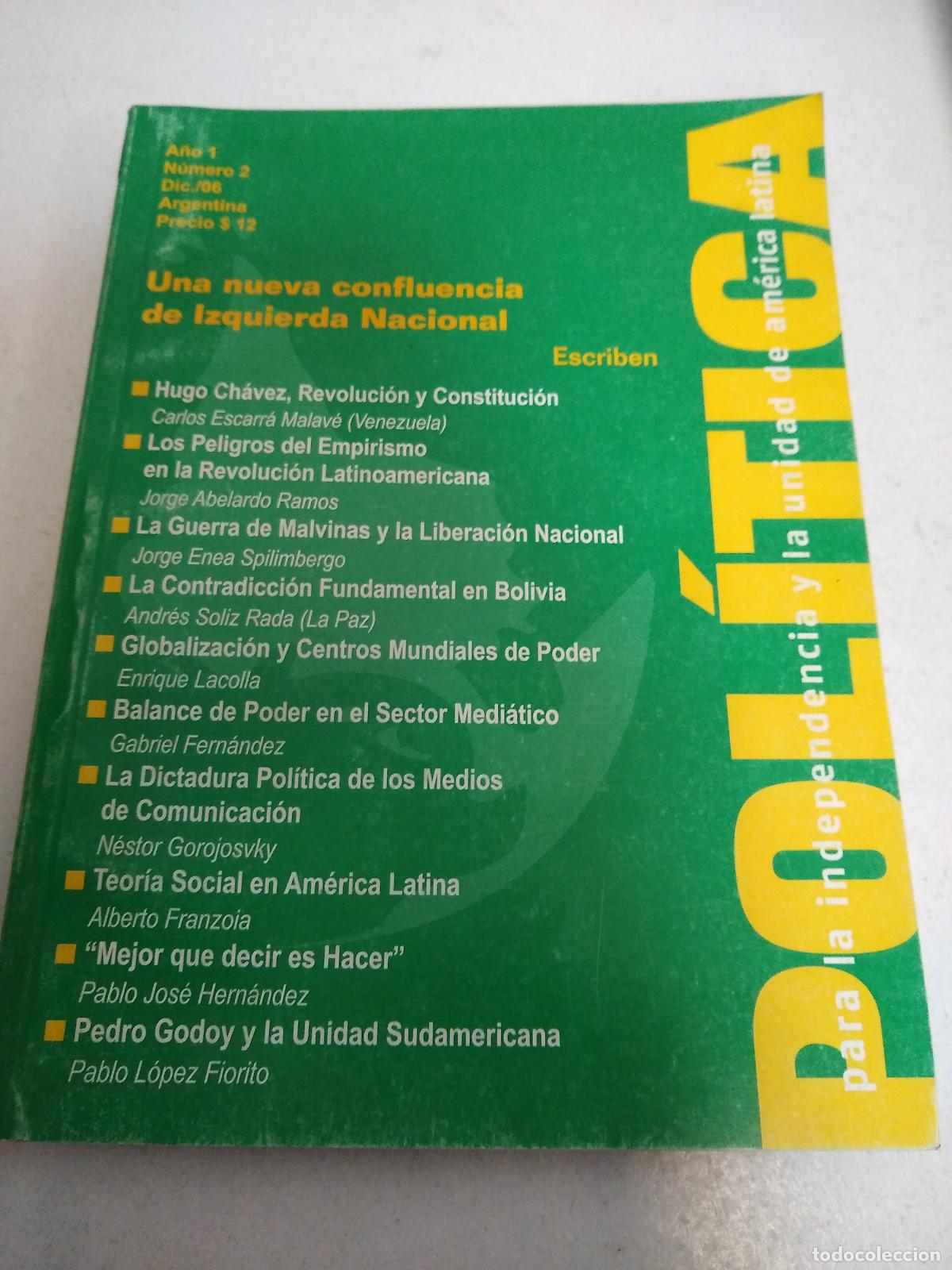 Livres d'occasion: Politica a&ntilde;o 1 N2 Dic /06 - Varios autores