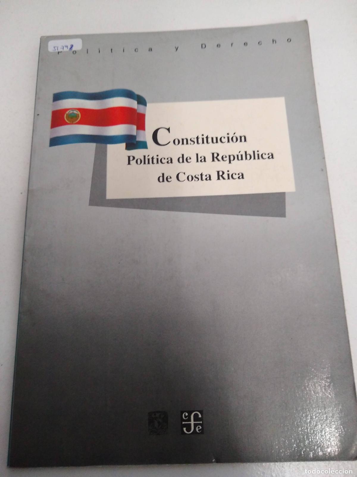 Libros de segunda mano: Constitucion Politica de la Republica de Costa Rica - Varios Autores