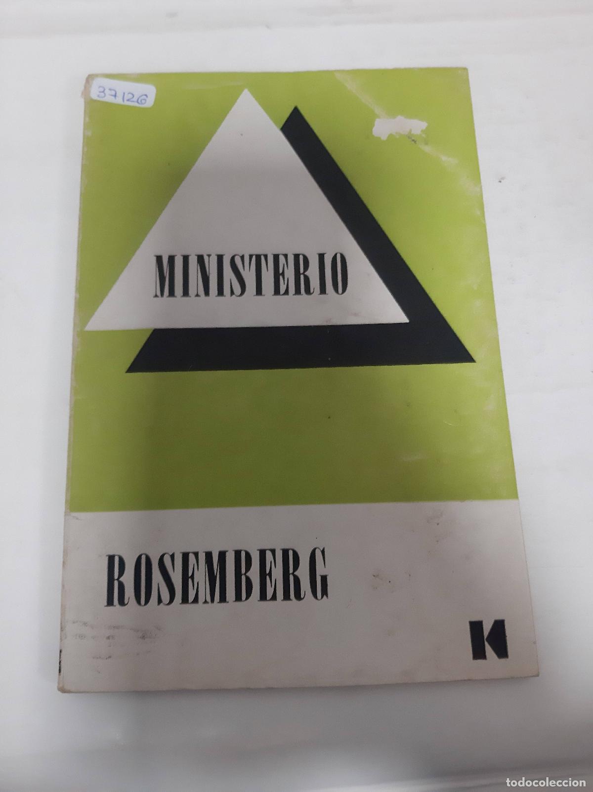 Libros de segunda mano: Ministerio - Rosemberg - Foto 1