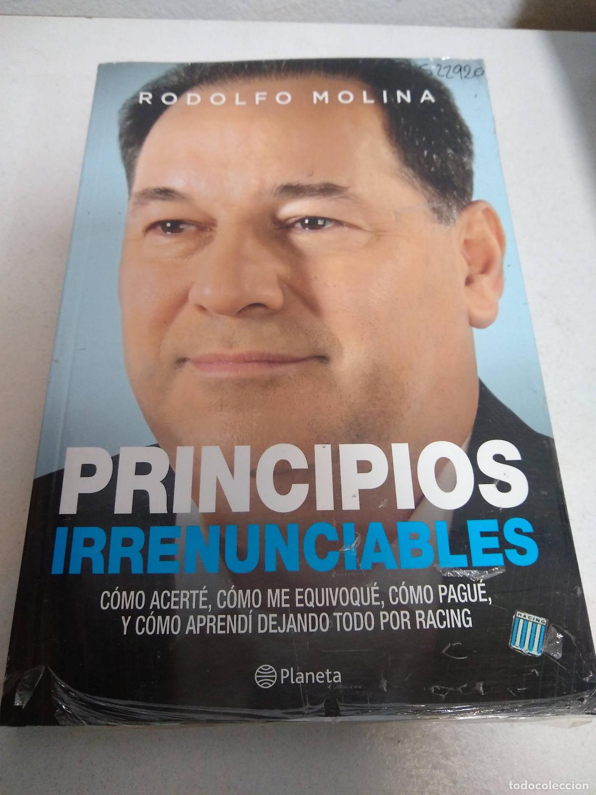Libri di seconda mano: Principios irrenunciables - Rodolfos Molina