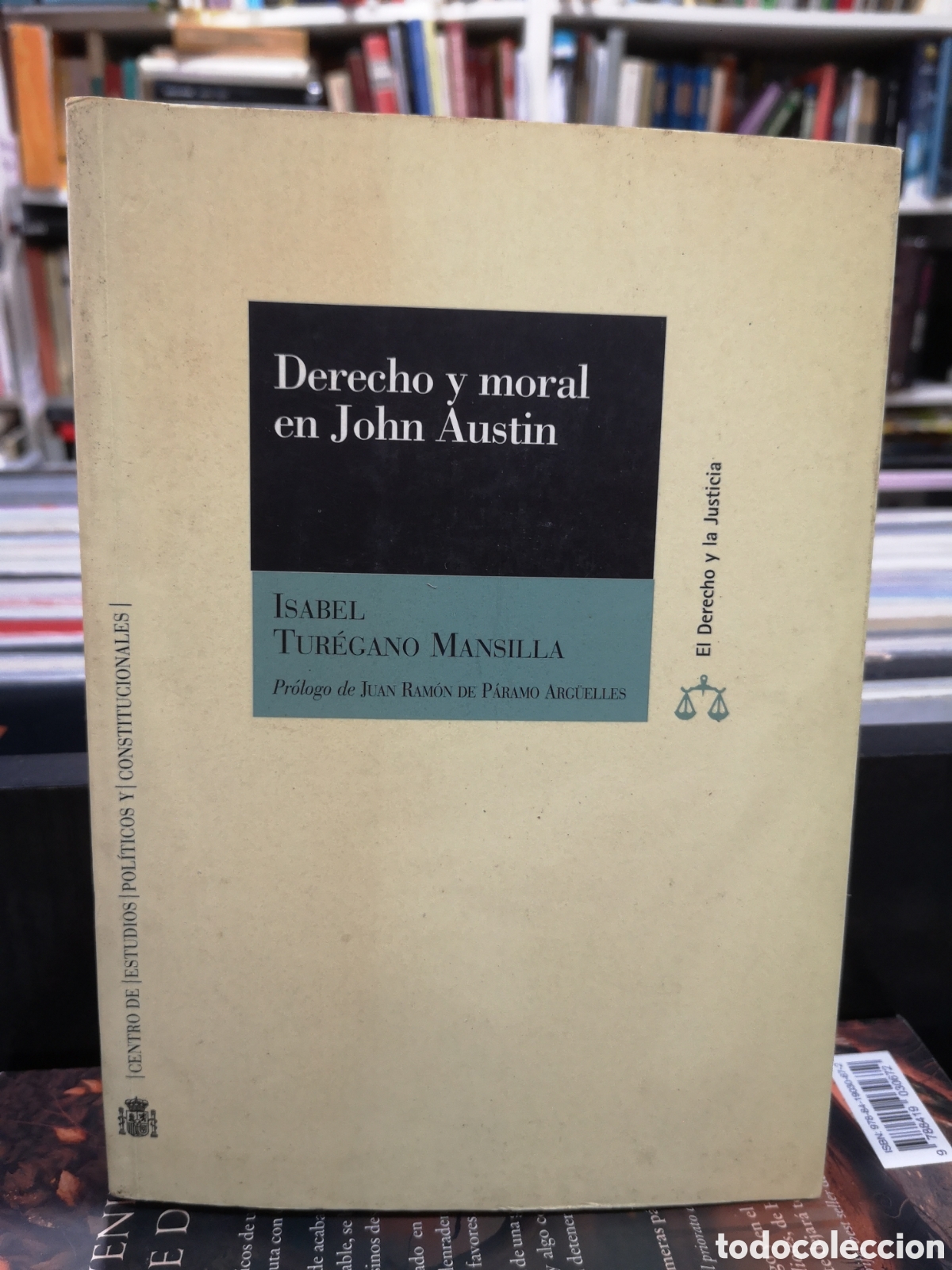 Libros de segunda mano: DERECHO MORAL EN JOHN AUSTIN - I. TUR&Eacute;GANO