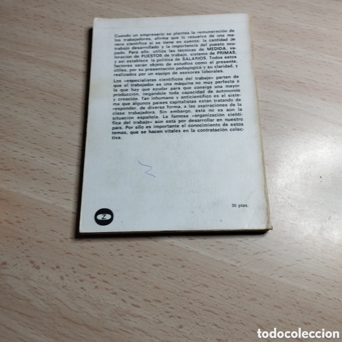 Libros de segunda mano: Medida del trabajo. Pedro Larrea. Alfonso Dubois. 1973. Z. Lee y discute. V42